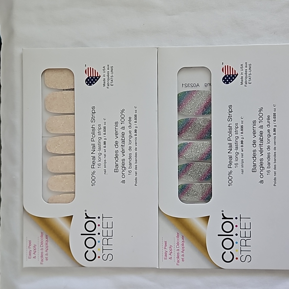 100%real nail polish strips